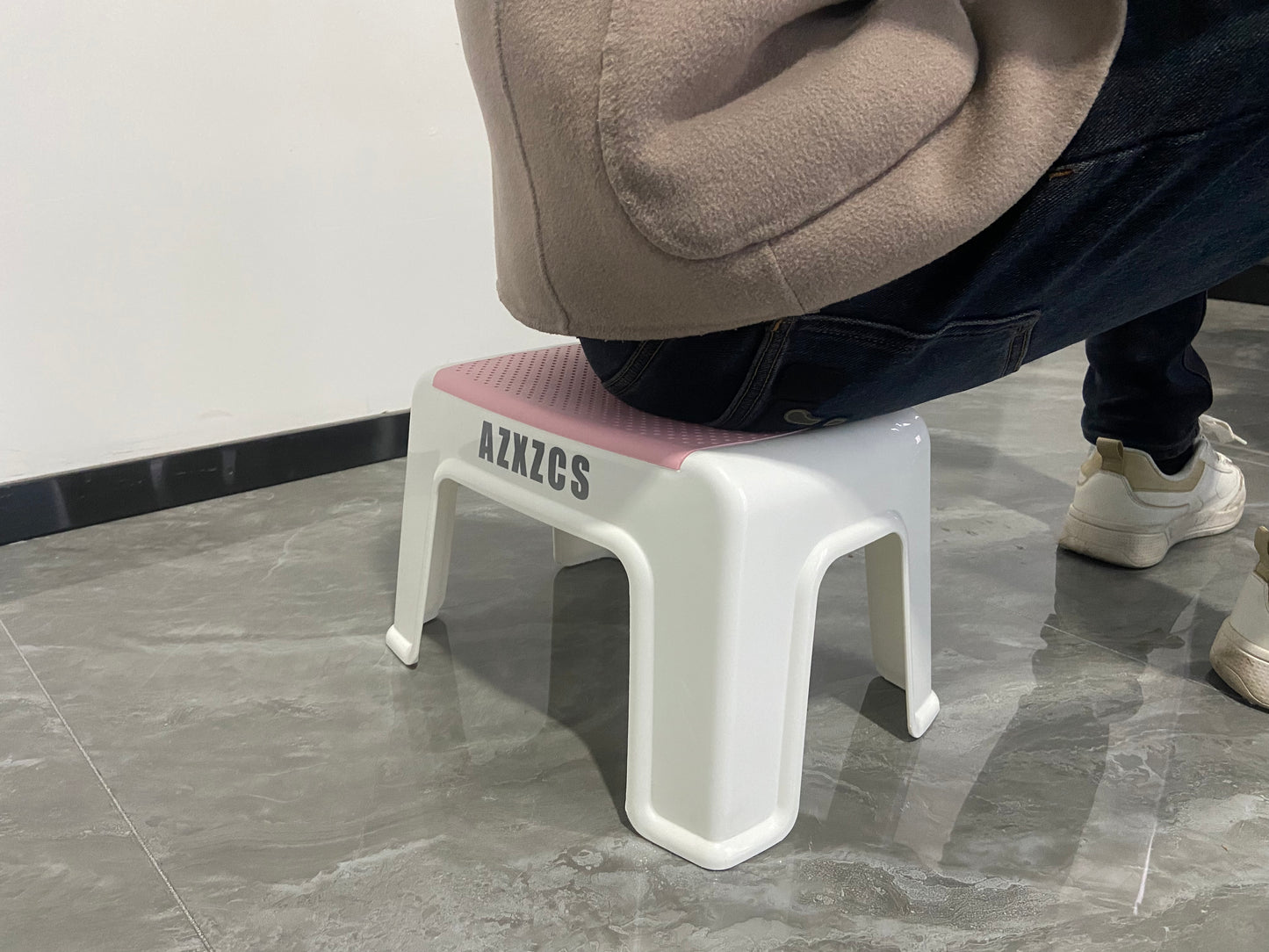 AZXZCS Plastic Chair Step Stool, Versatile Home Essential