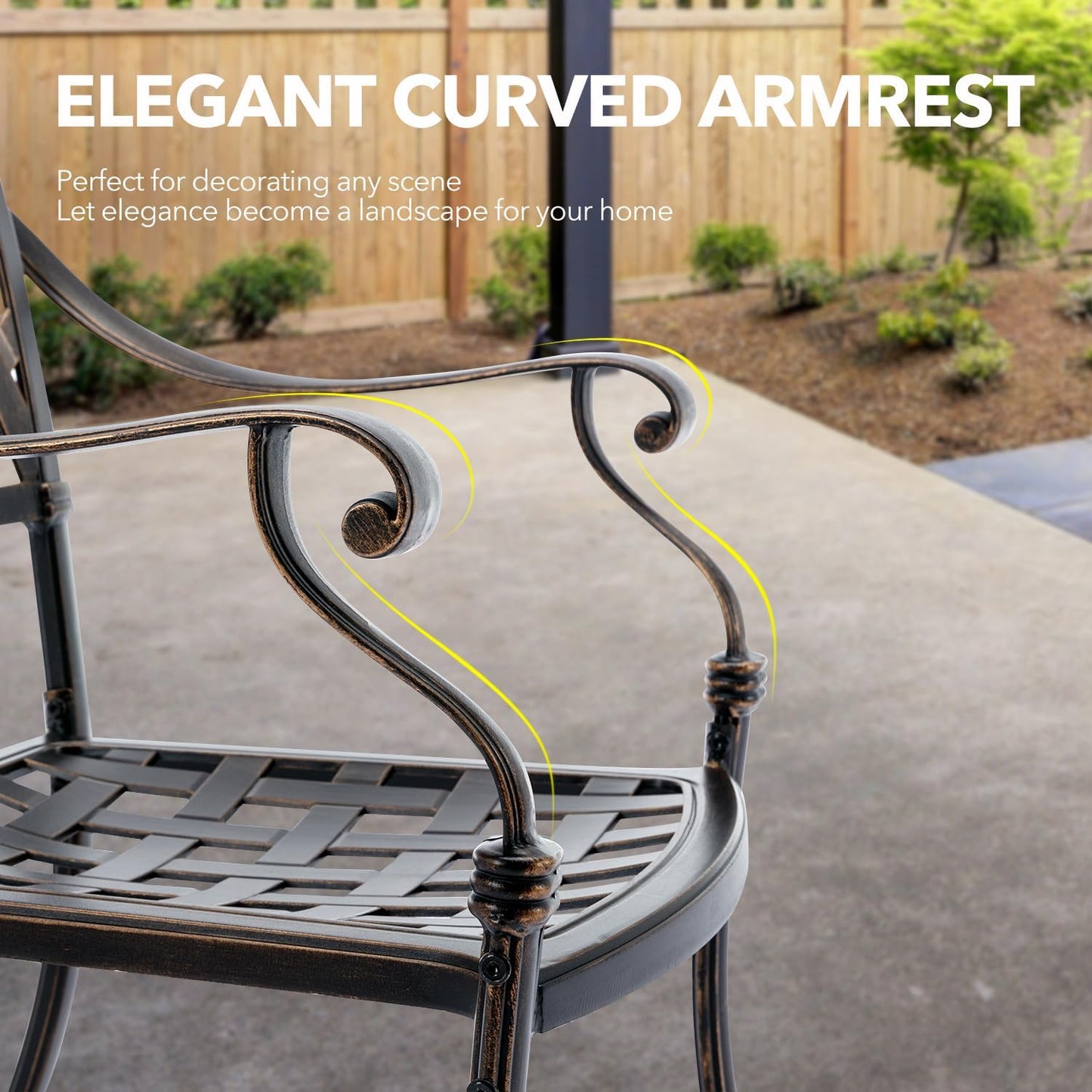 Patio Dining Chairs Set