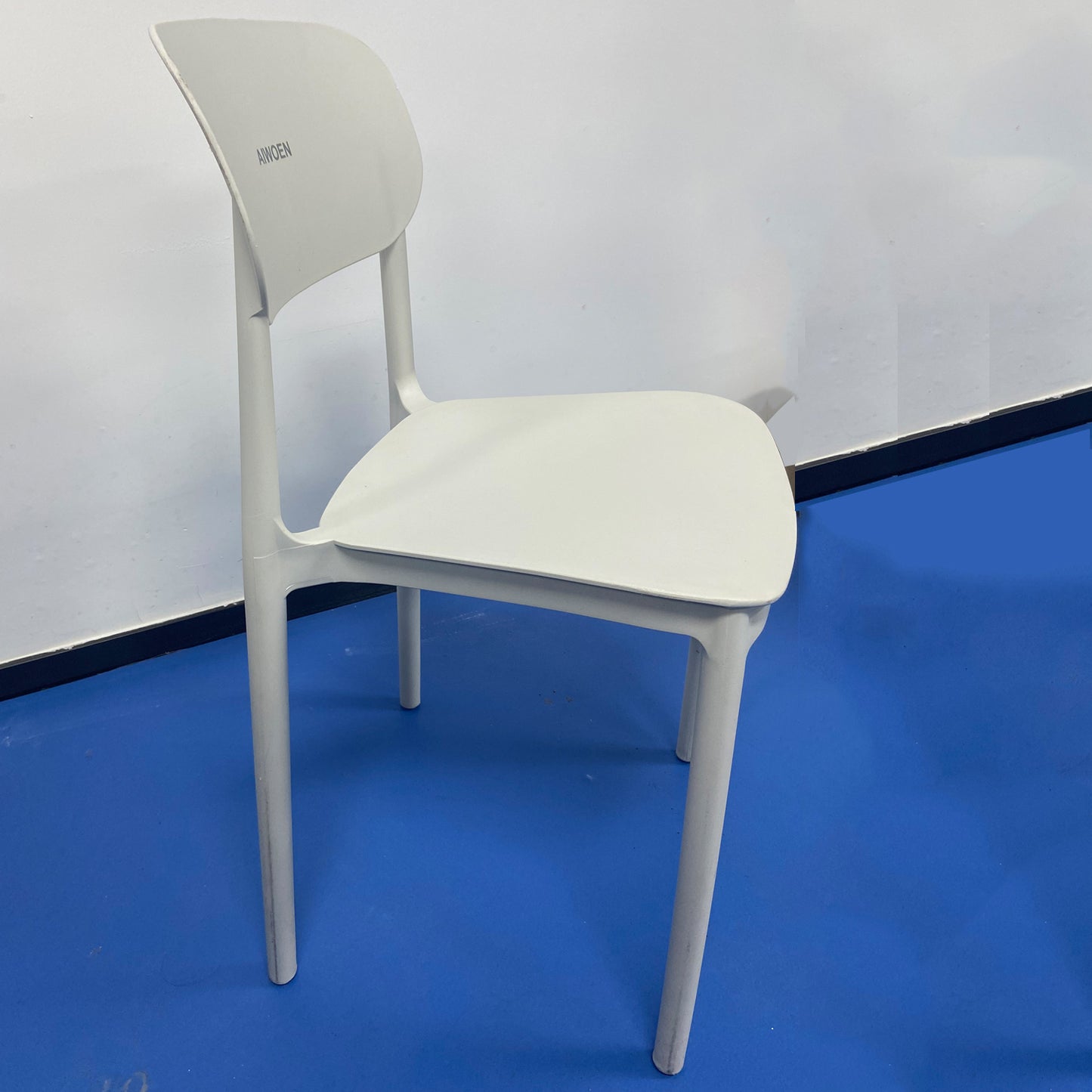 AIWOEN Plastic Chair for Small Spaces, White
