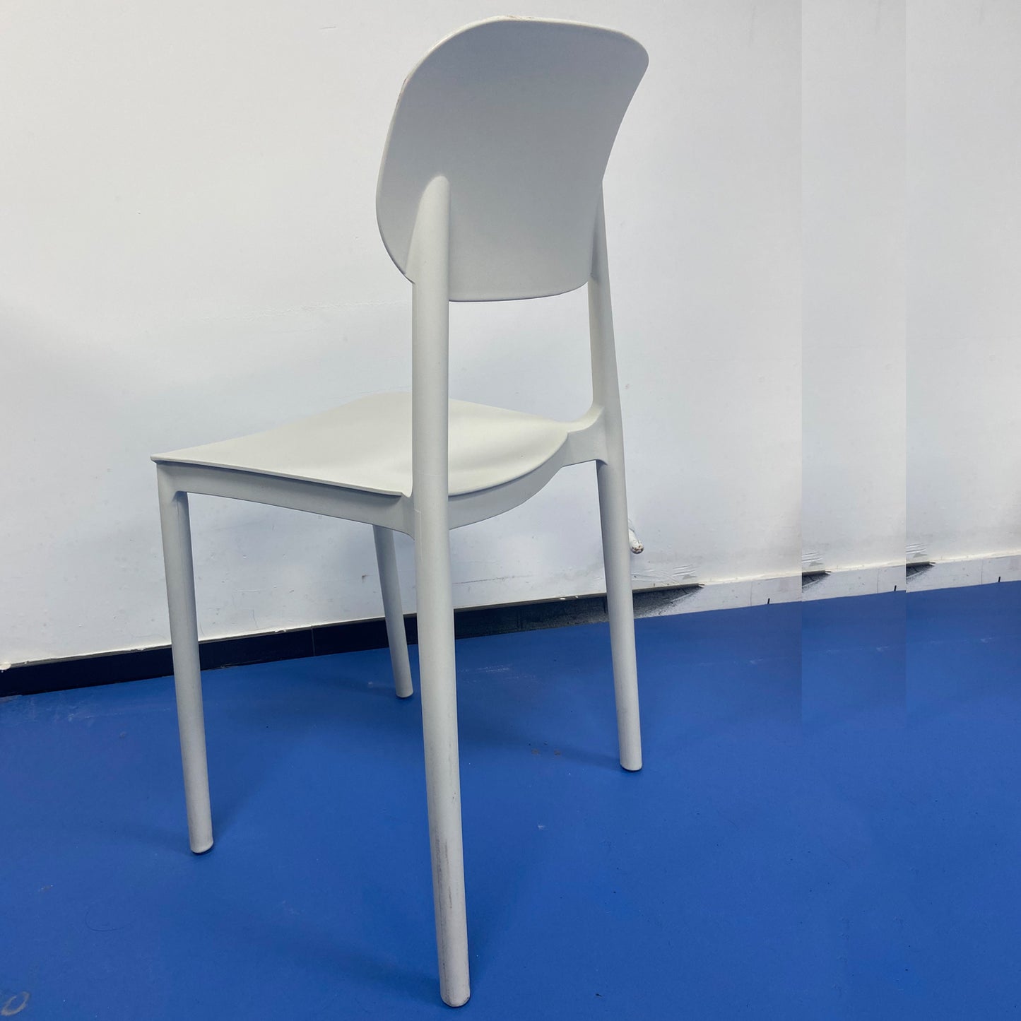 AIWOEN Plastic Chair for Small Spaces, White