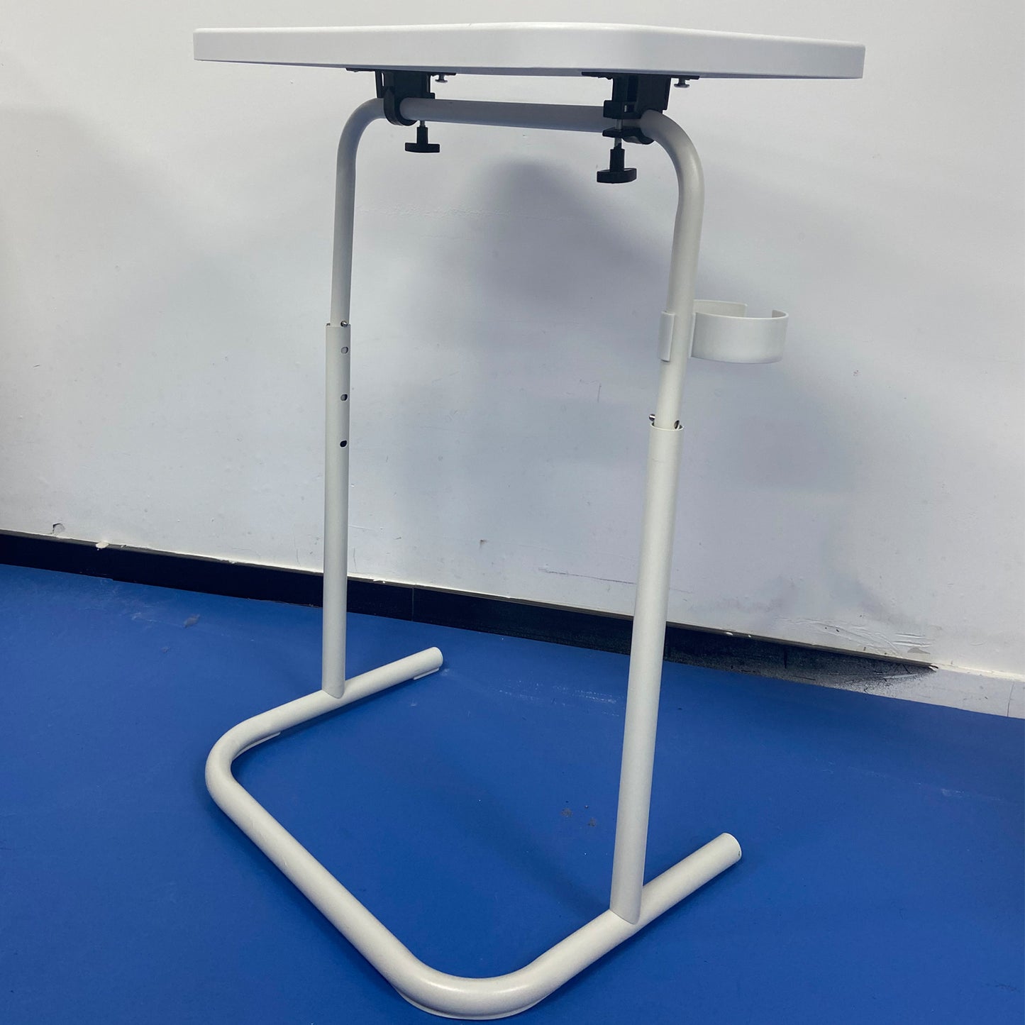 AIWOEN Plastic Folding Table for Small Spaces, White