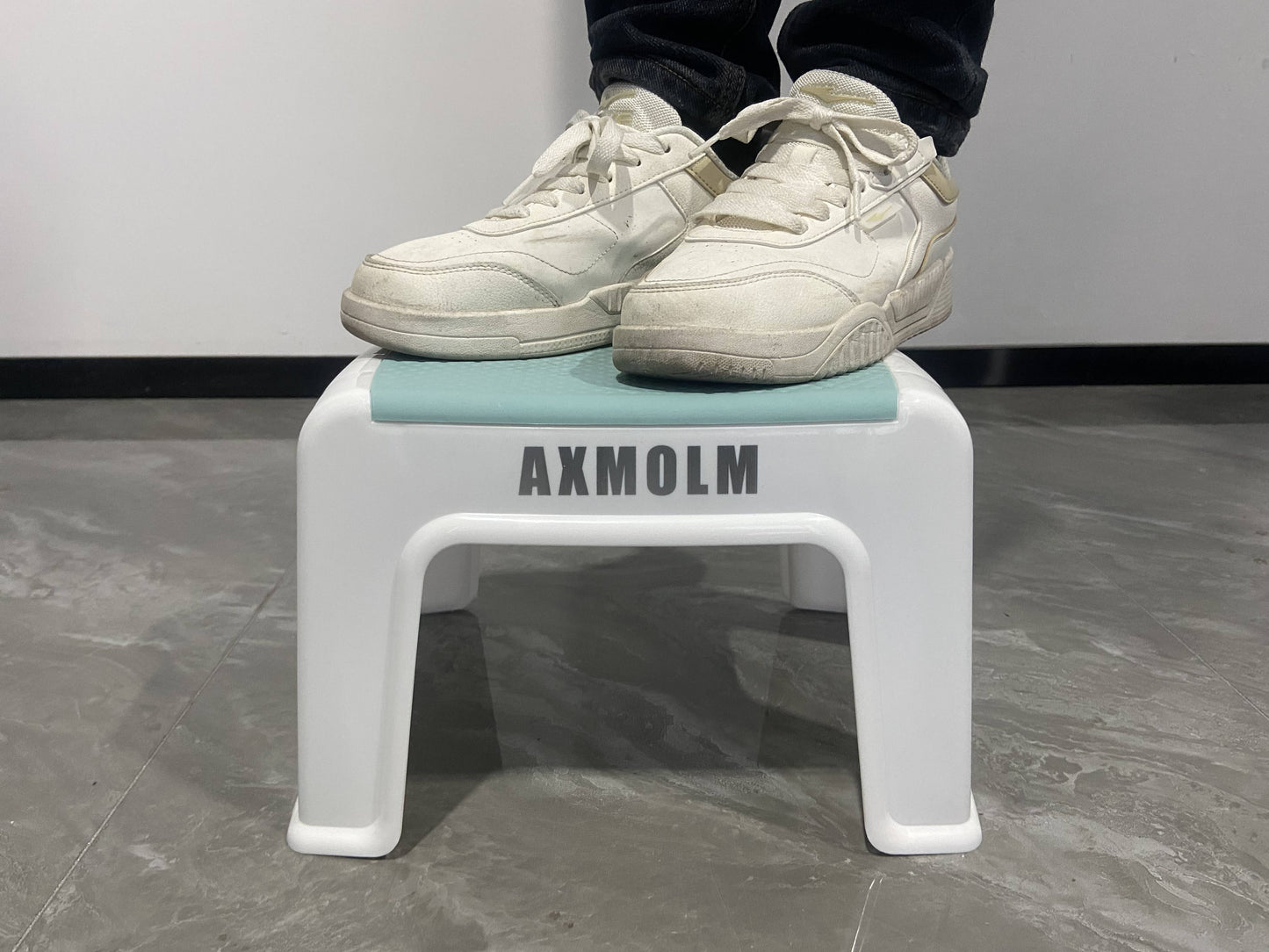 AXMOLM Elegant Plastic Chair - Dual Tone Design for Style and Functionality