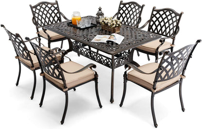 𝟕-𝐏𝐢𝐞𝐜𝐞 Outdoor Dining Set