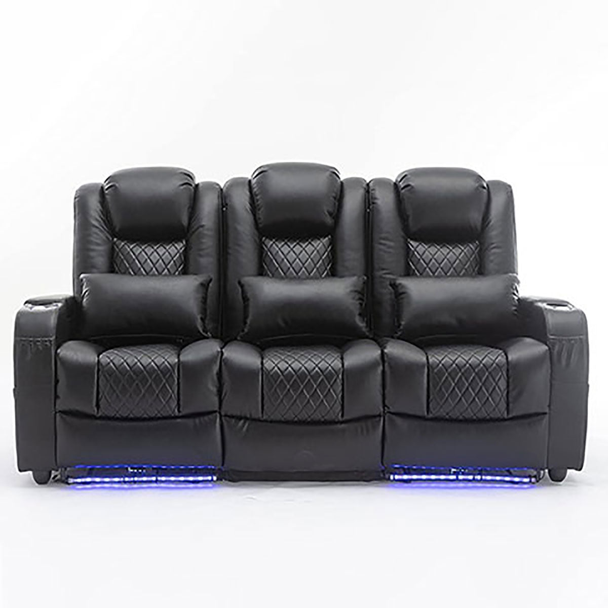 Theater discount recliner couch